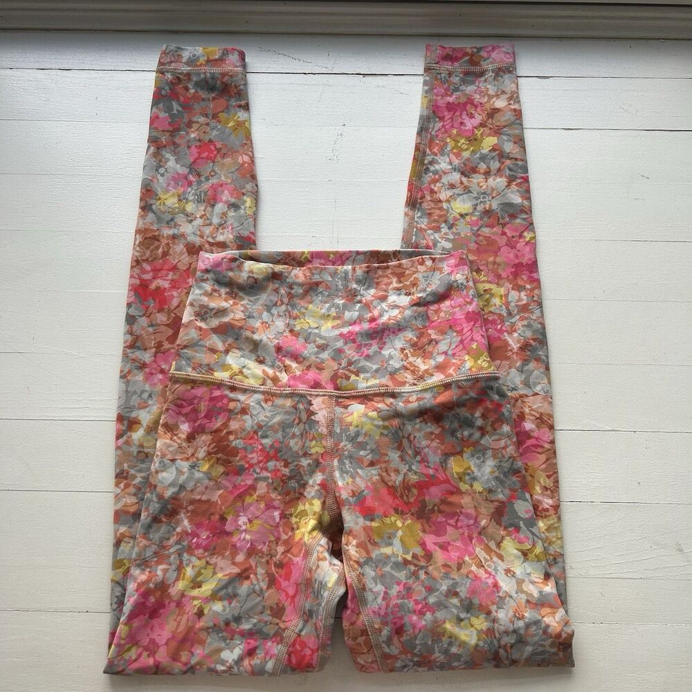 LULULEMON Align High Rise Size 2, Inflorescence Floral Multi Color - Picture 3 of 6